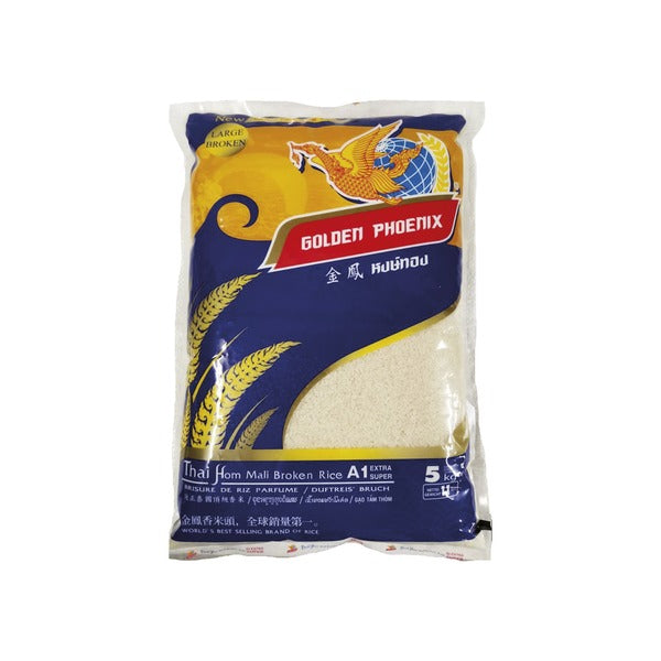 Thai Hom Mali Broken Jasmine Rice (5kg) - Golden Phoenix
