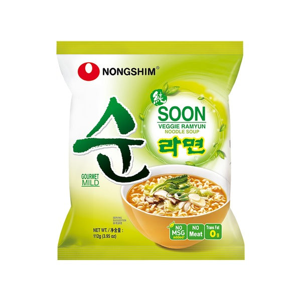 Instant Noodles Soon Veggie Ramyun - Nongshim